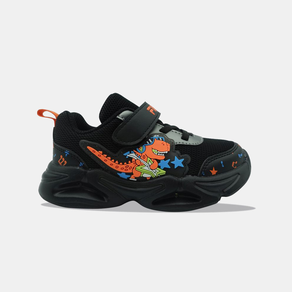Fila Dino Velcro Kids' Light-Up Shoes (7BK61008-001)