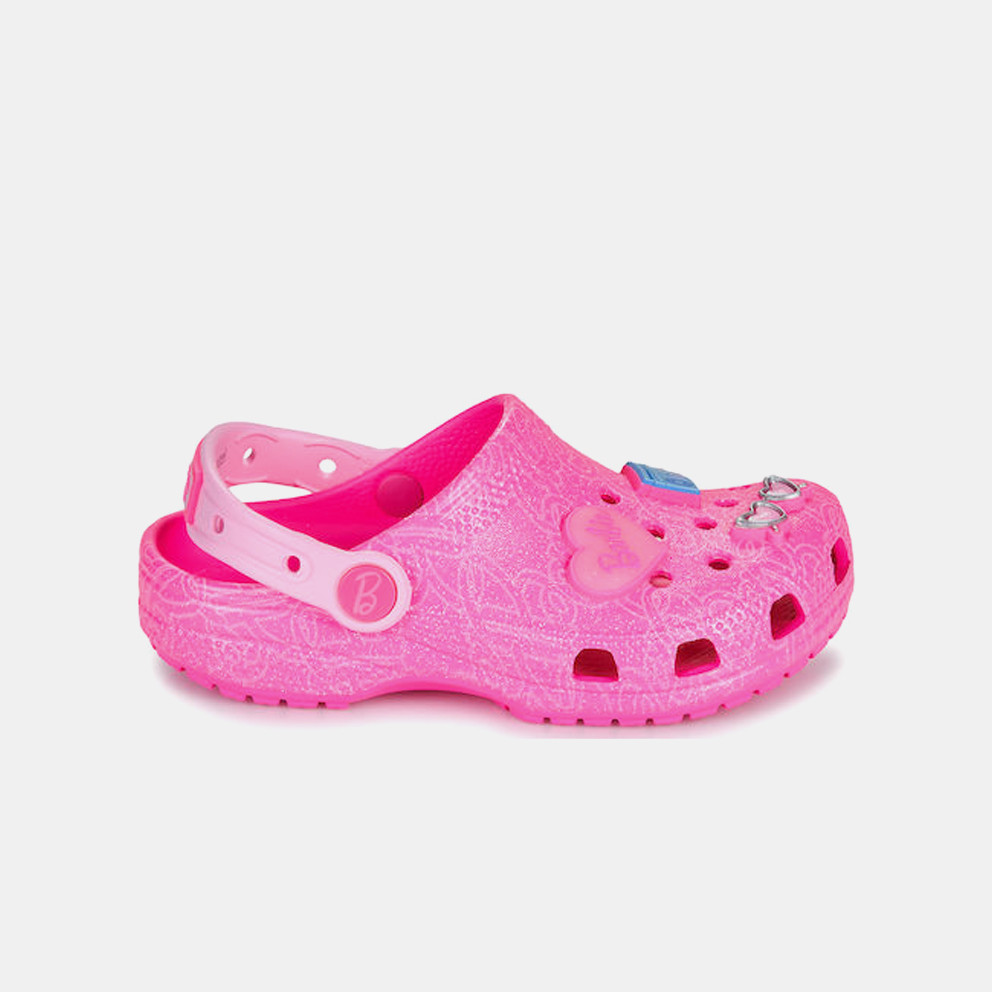 Crocs Kattel Pink Barbie Classic Clog Infant's Sandals (211406-90H)