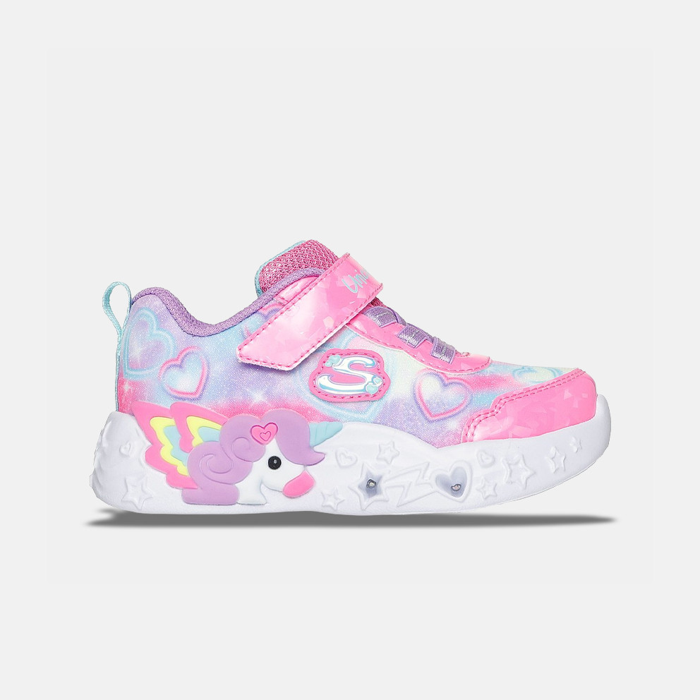 SKECHERS Heart Lights Infant's Shoes (303064NC-PKMT)