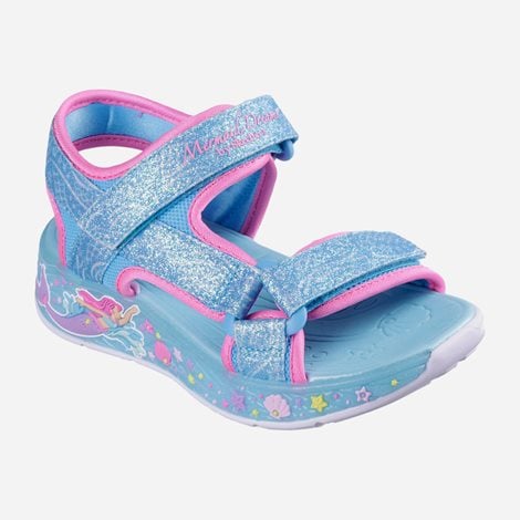 SKECHERS Παιδικά Πέδιλα Lighted Mermaid Ps Γαλάζια (1080537)