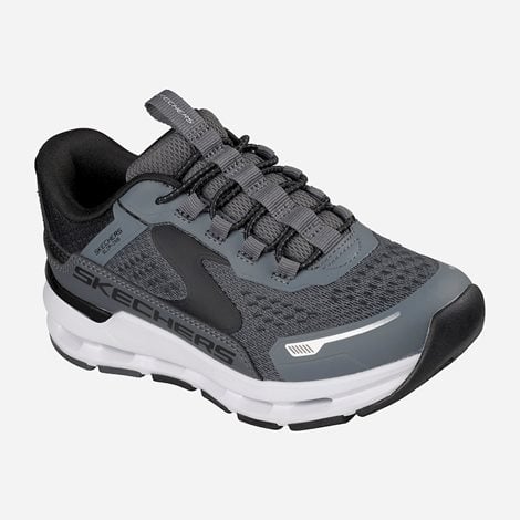 SKECHERS Παιδικά Παπούτσια για Τρέξιμο Glide-Step Plus Ανθρακί (1080571)