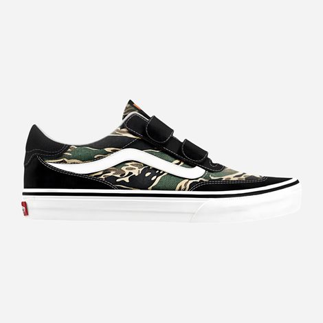 VANS Βρεφικά Παπούτσια Brooklyn Μαύρα (1123817)