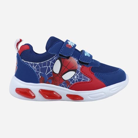 DISNEY Βρεφικά Παπούτσια Spiderman Lights Μπλε (1124436)