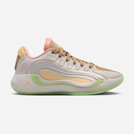 JORDAN Παιδικά Παπούτσια Μπάσκετ Luka 4 Light Orewood and Tangerine (1048221)