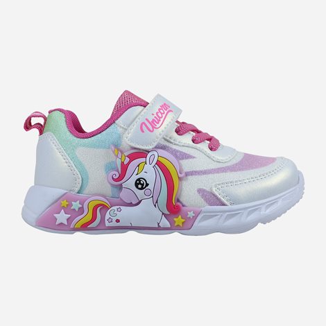 DISNEY Παιδικά Παπούτσια για Τρέξιμο Unicorn lights Λευκό (1081771)