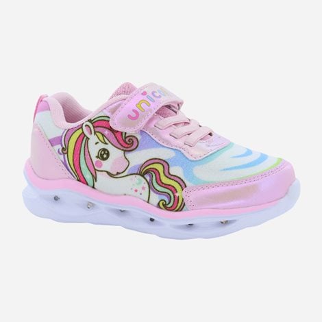 DISNEY Παιδικά Παπούτσια για Τρέξιμο Eva με Φωτάκια Unicorn (1023541)