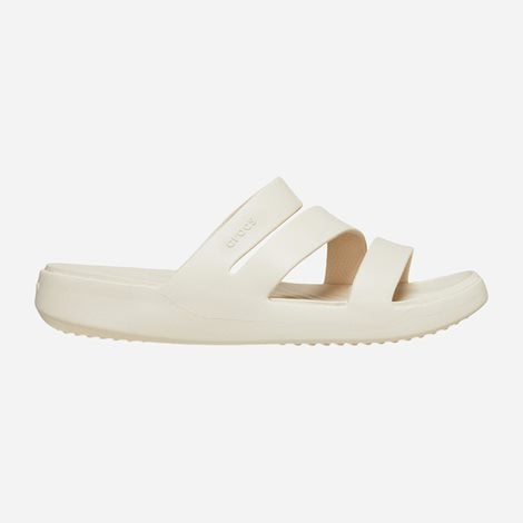 CROCS Γυναικείες Σαγιονάρες Getaway Strappy Λευκά (1092674)