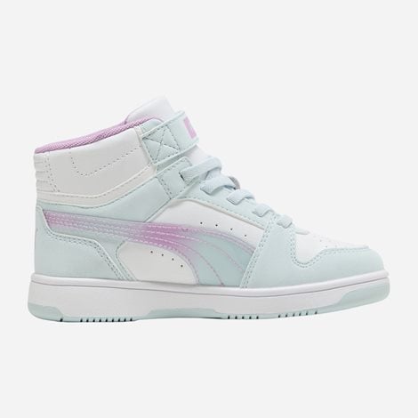 PUMA Παιδικά Παπούτσια Μπάσκετ Rebound Ροζ (1118564)