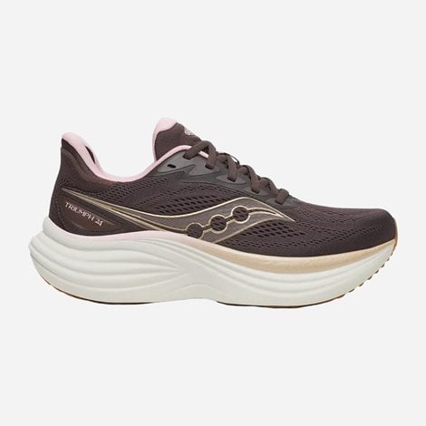 SAUCONY Γυναικεία Παπούτσια για Τρέξιμο Triumph 24 Καφέ (1123389)