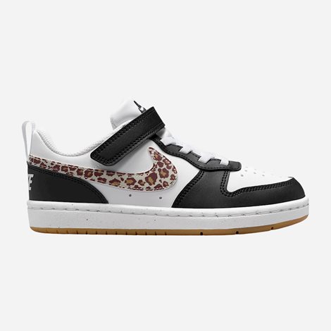 NIKE Παιδικά Sneakers Court Borough Low Λευκά (1087597)