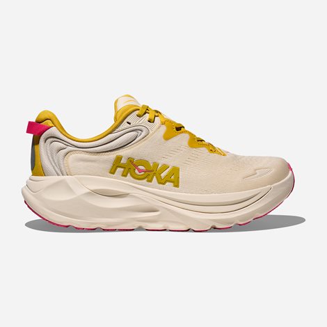 HOKA Γυναικεία Παπούτσια για Τρέξιμο Gaviota 6 Μπεζ (1072398)