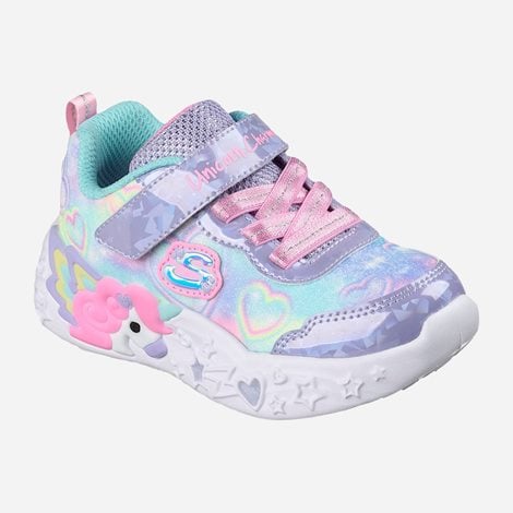SKECHERS Βρεφικά Παπούτσια Lighted Unicorn Inf Λιλά (1080536)