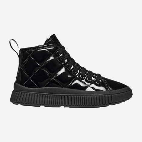 GEOX Παιδικά Sneakers Laquinny Gs Μαύρα (1124649)