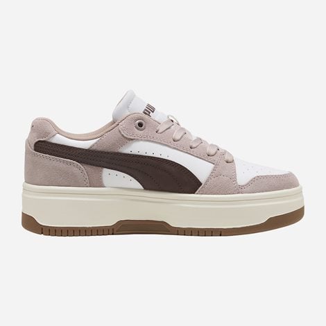 PUMA Γυναικεία Sneakers Rebound Femme Low Λευκά (1094545)
