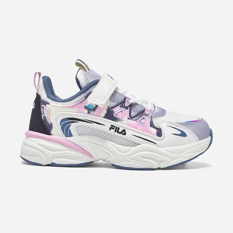FILA Παιδικά Sneakers Space 4 Memory Velcro PS Λευκά (1089940)