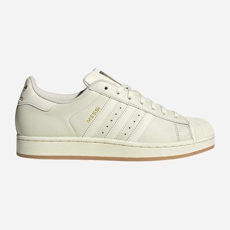 ADIDAS ORIGINAL Ανδρικά Casual Παπούτσια Superstar Messi Μπεζ (1110580)