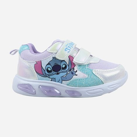 DISNEY Βρεφικά Παπούτσια Lilo & Stitch lights Λιλά (1124428)