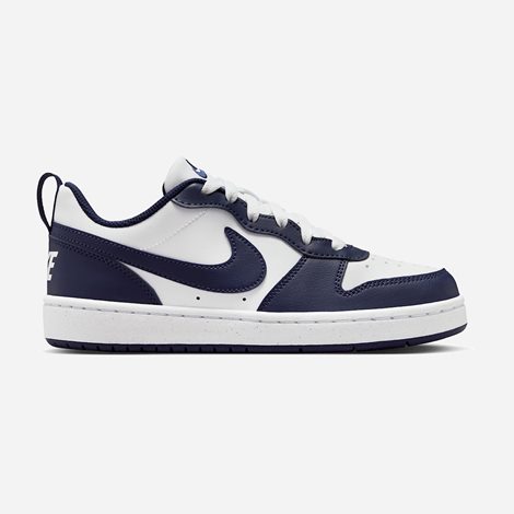 NIKE Παιδικά Sneakers Court Borough Low Next Bloom Λευκά (1087603)
