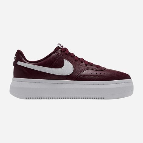 NIKE Γυναικεία Sneakers Court Vision Alta Μπορντό (1133105)