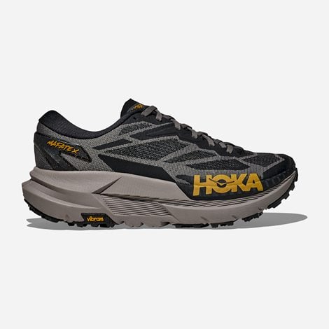 HOKA Ανδρικά Παπούτσια για Τρέξιμο Mafate X Μαύρα (1072385)