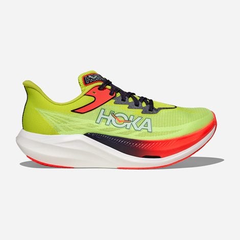HOKA Ανδρικά Παπούτσια για Τρέξιμο Rocket X 3 Lime (1072410)
