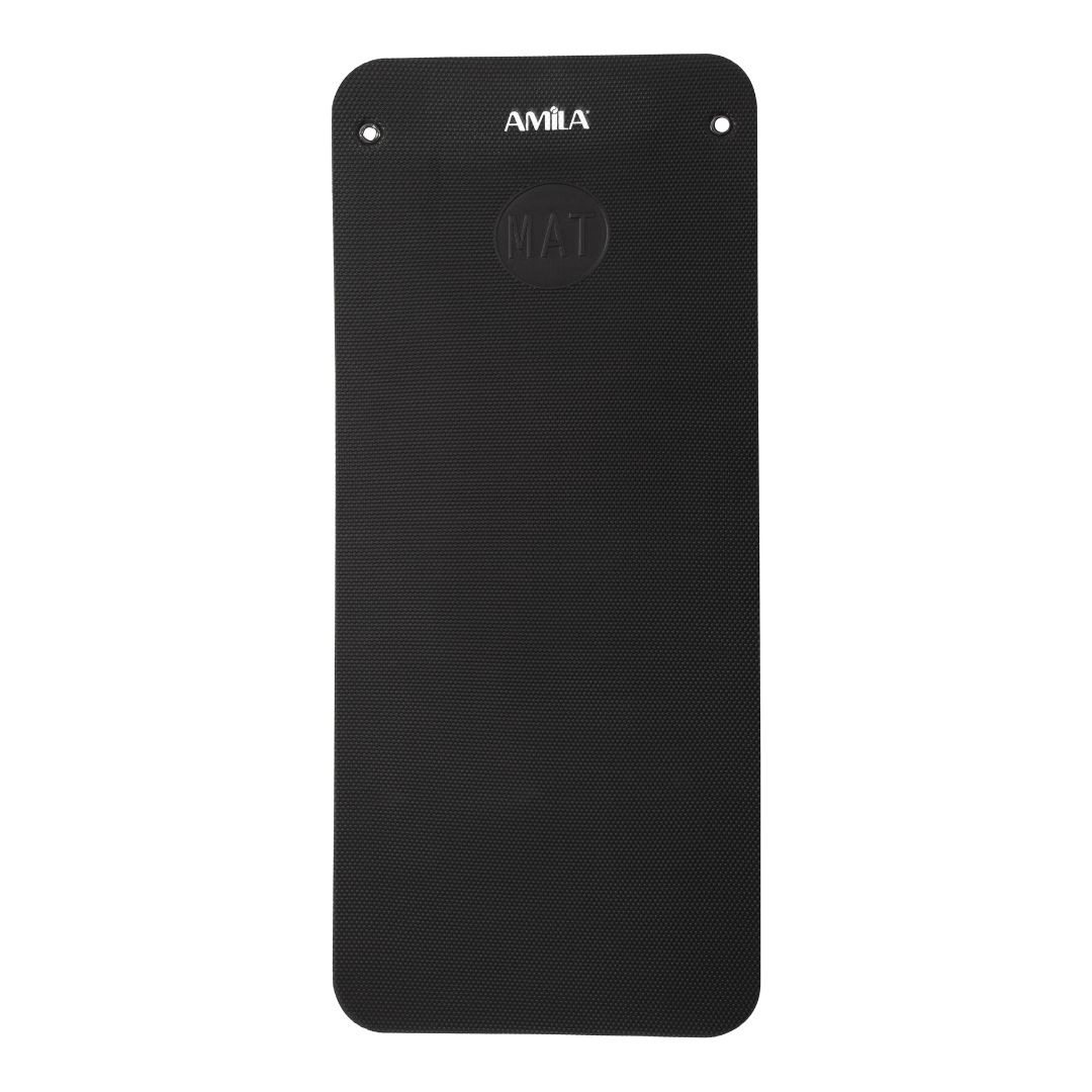 AMILA EVA EXERCISE MAT 15 MM 140CM BLACK