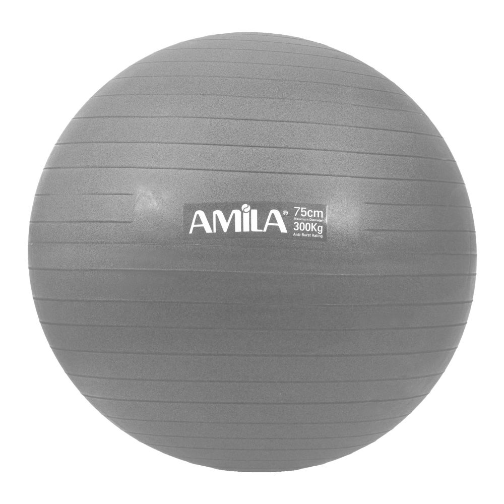 AMILA GYM BALL Ø75CM GREY (with pump)