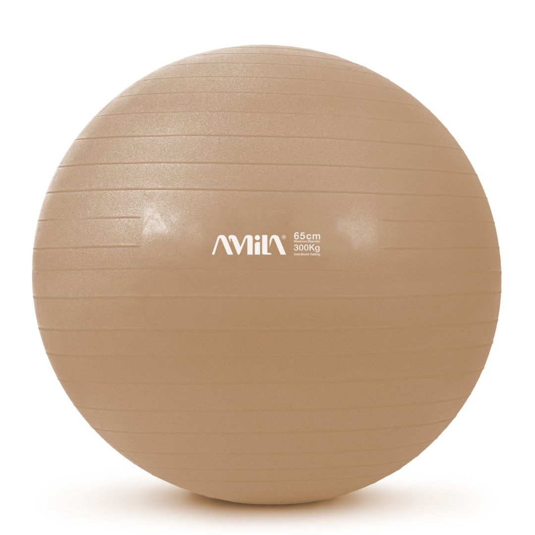 AMILA GYM BALL Ø65CM GOLD (with pump)