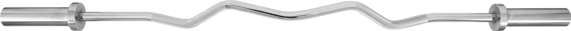 OLYMPIC TYPE CURL BAR WITH STRAIGHT COLLAR 145CM Ø50MM
