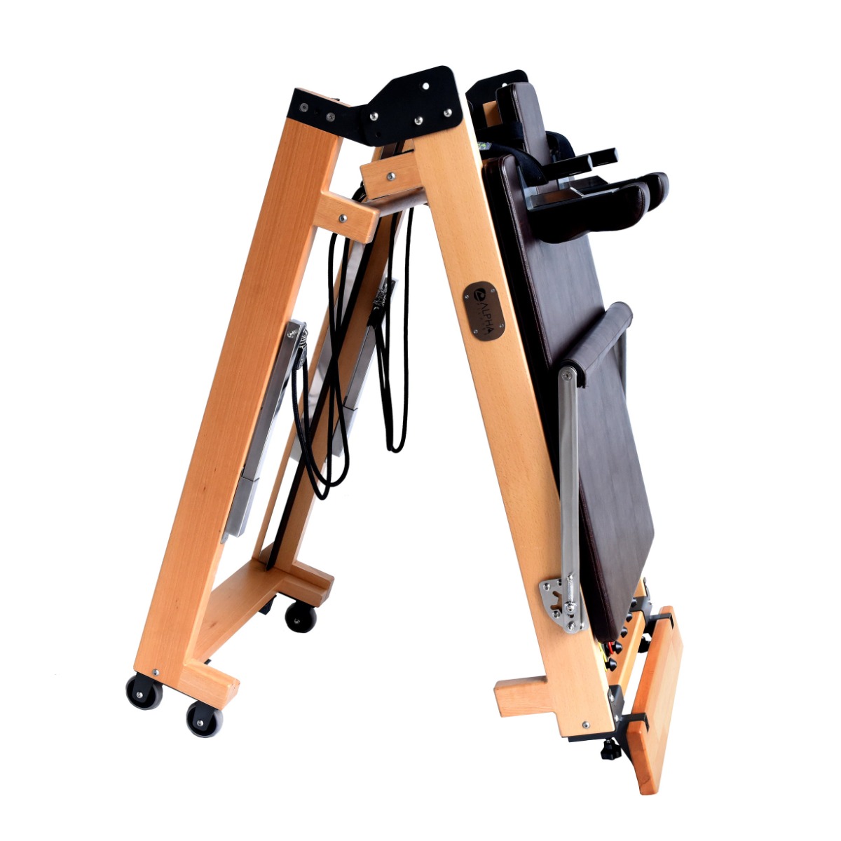 ALPHA PILATES WOODEN FOLDING REFORMER