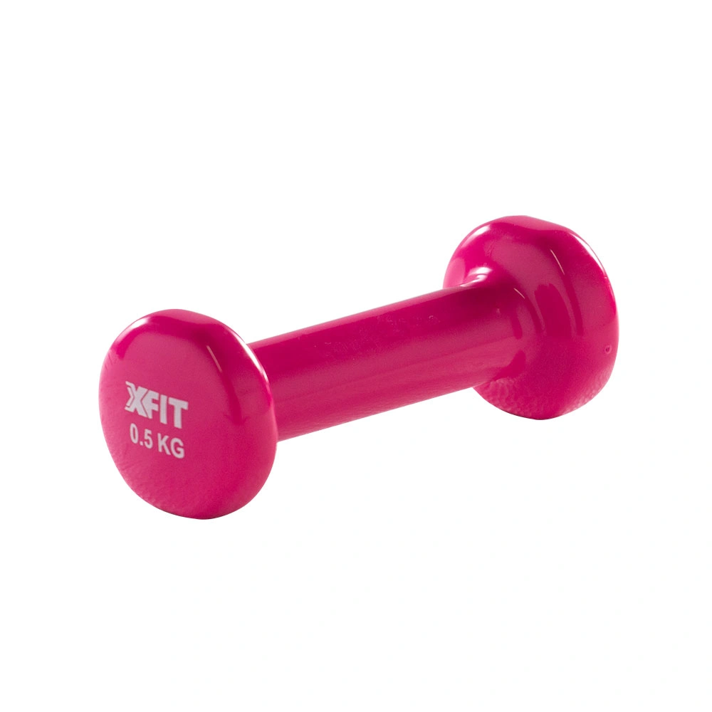 Vinyl Dumbbell 0,5 kg Pink (28503) (X-FIT)