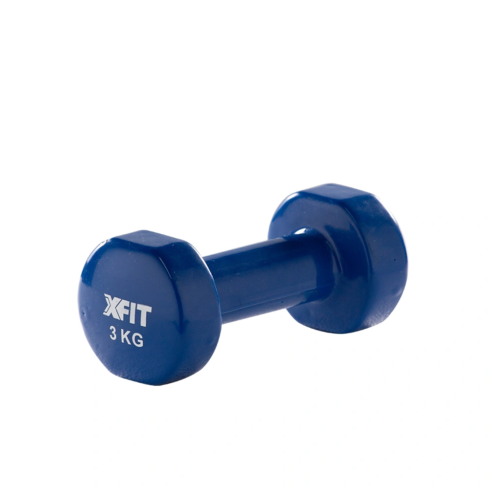 Vinyl Dumbbell 3 kg Blue (28503) (X-FIT)