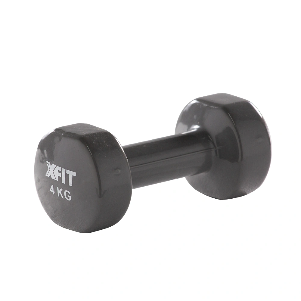 Vinyl Dumbbell 4 kg Grey (28503) (X-FIT)