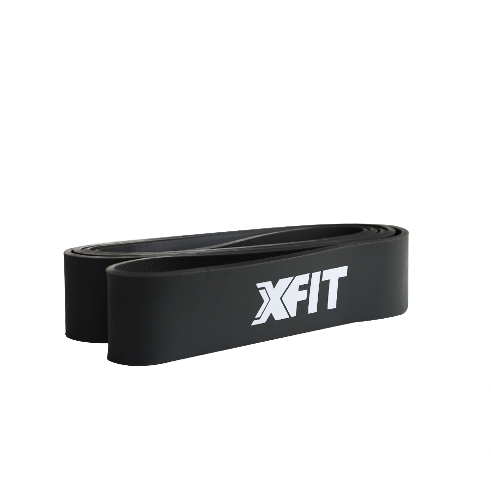 Rubber Resistance Band Black 208x0,42x4,5 cm (13140) (X-FIT)
