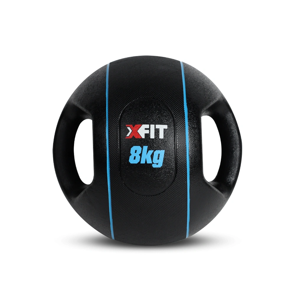 Medicine ball with dual grip 8Kg (X-FIT)