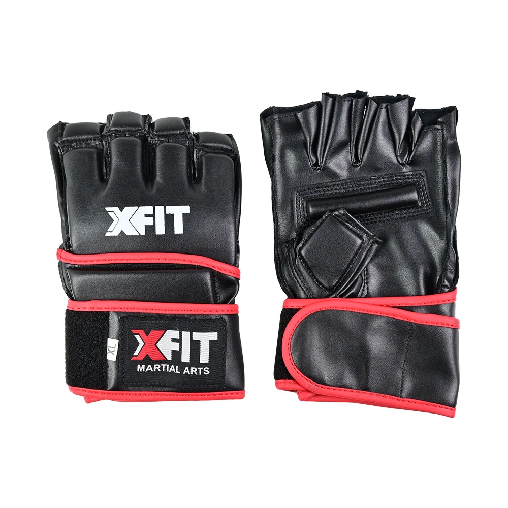 Boxing Gloves PU Black (KMA-003) (X-Fit)