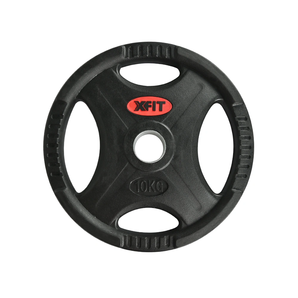 10kg Olympic Rubber Weight Plate Lux (39000) (X-FIT)