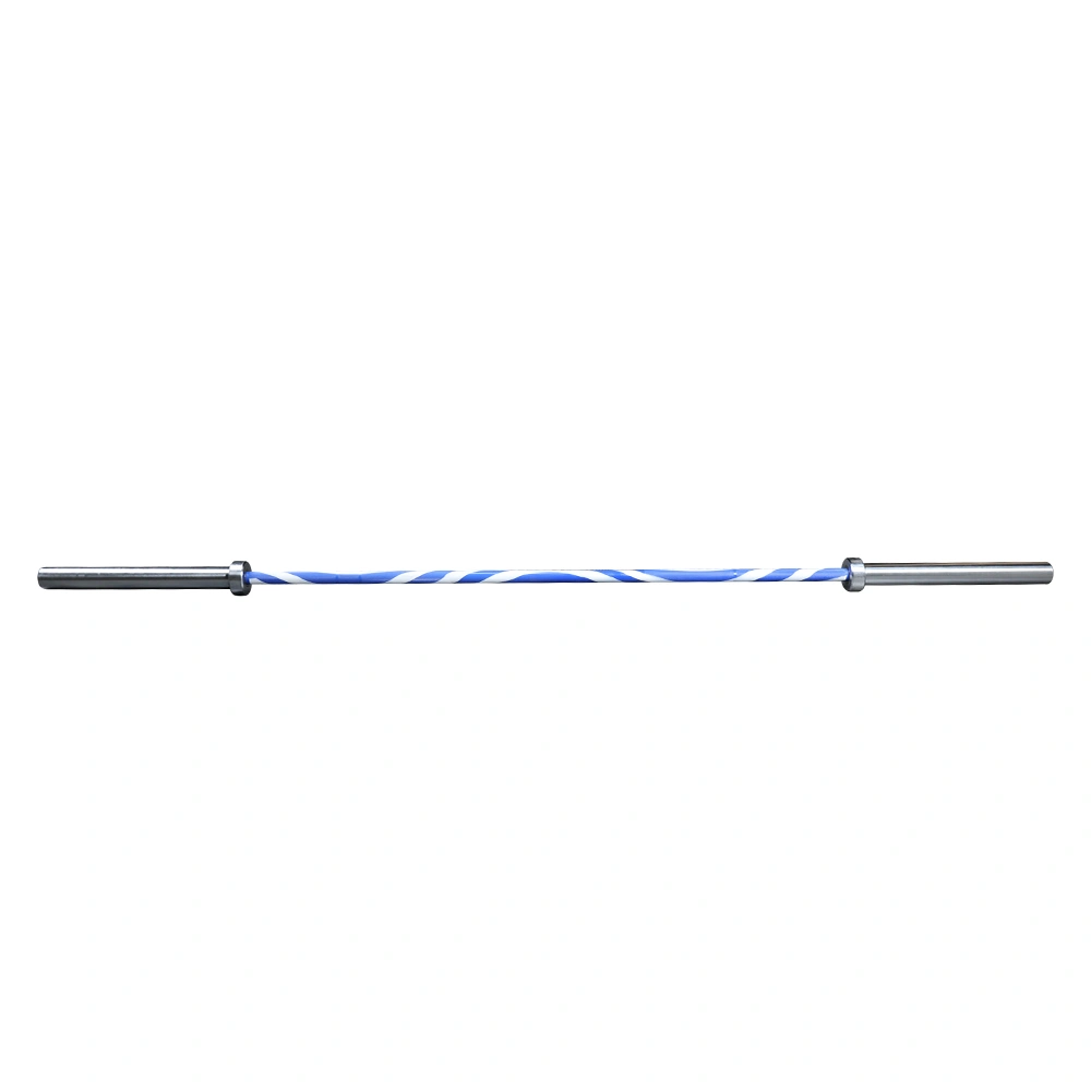 Ceramic Olympic "Blue & White" Barbell OB-86 1000lb (X-FIT)