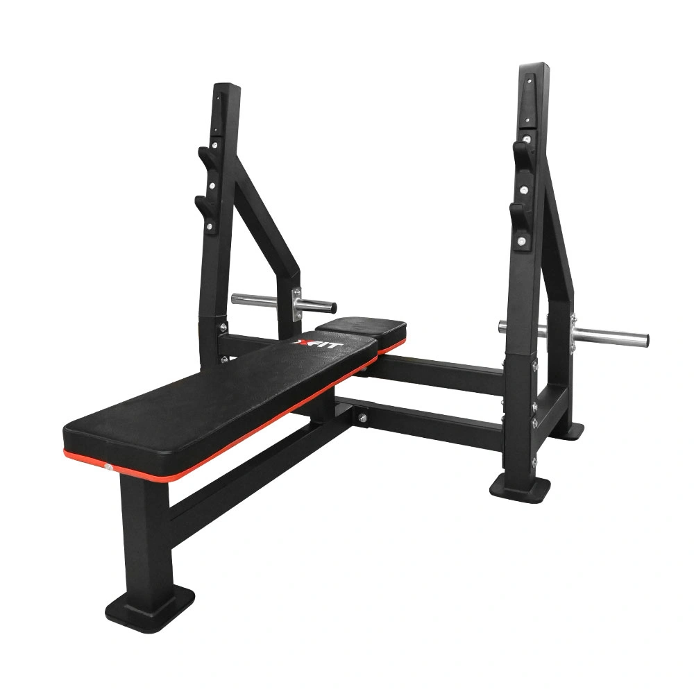 Professional Flat Bench with Uprights X-FIT 83
