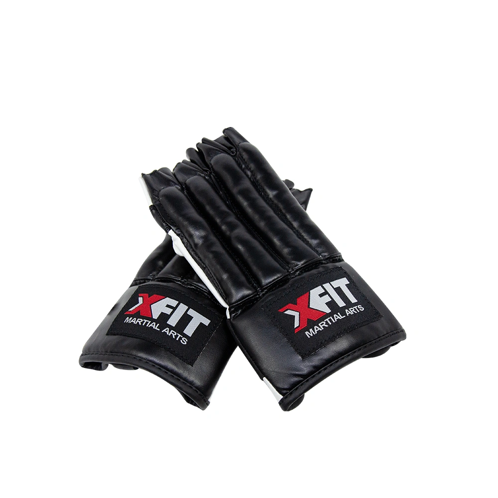 PU Cutting Leather Gloves Black/White (CFK-007) (X-Fit)