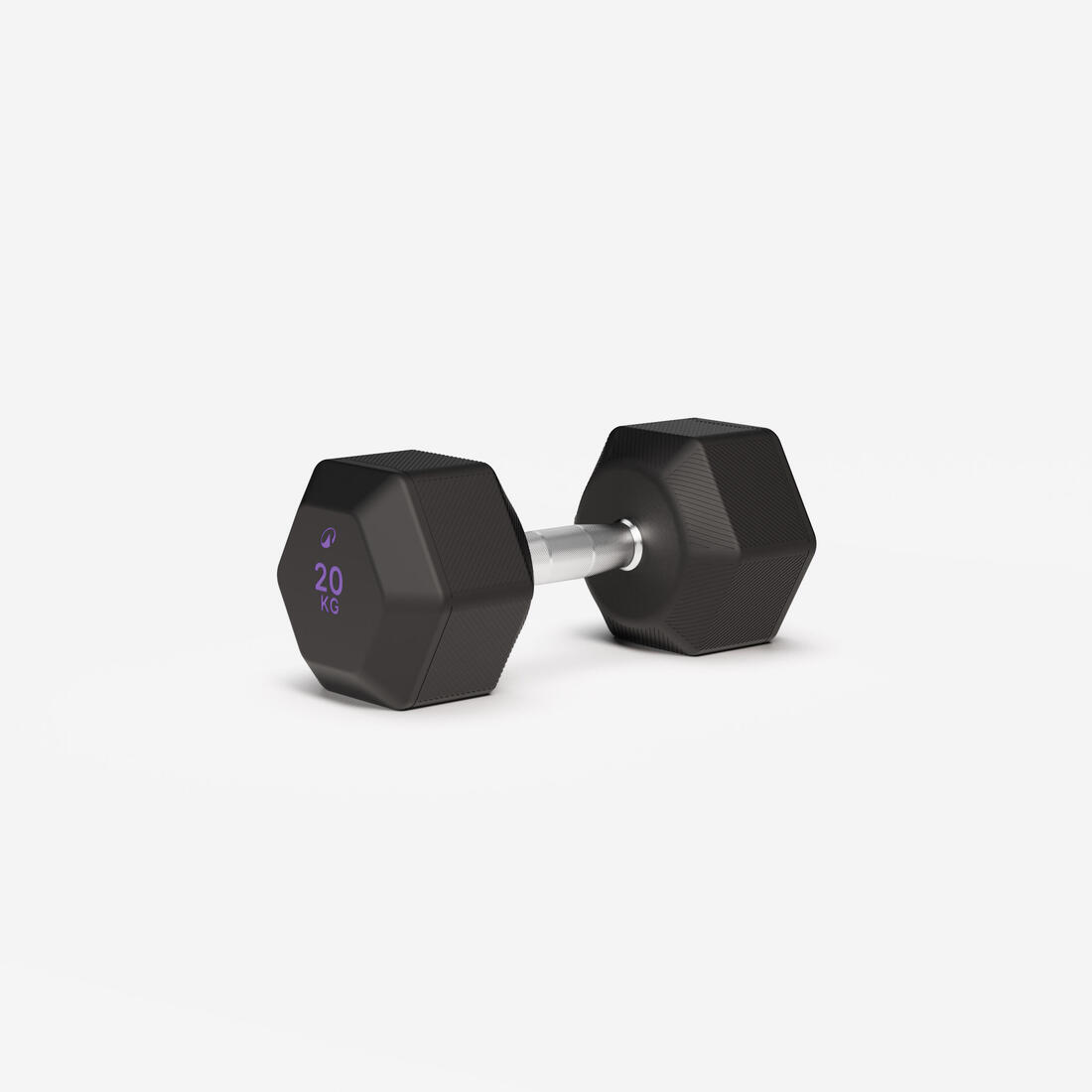 Hex Dumbbell Cross Training and Weight Training 20kg, black