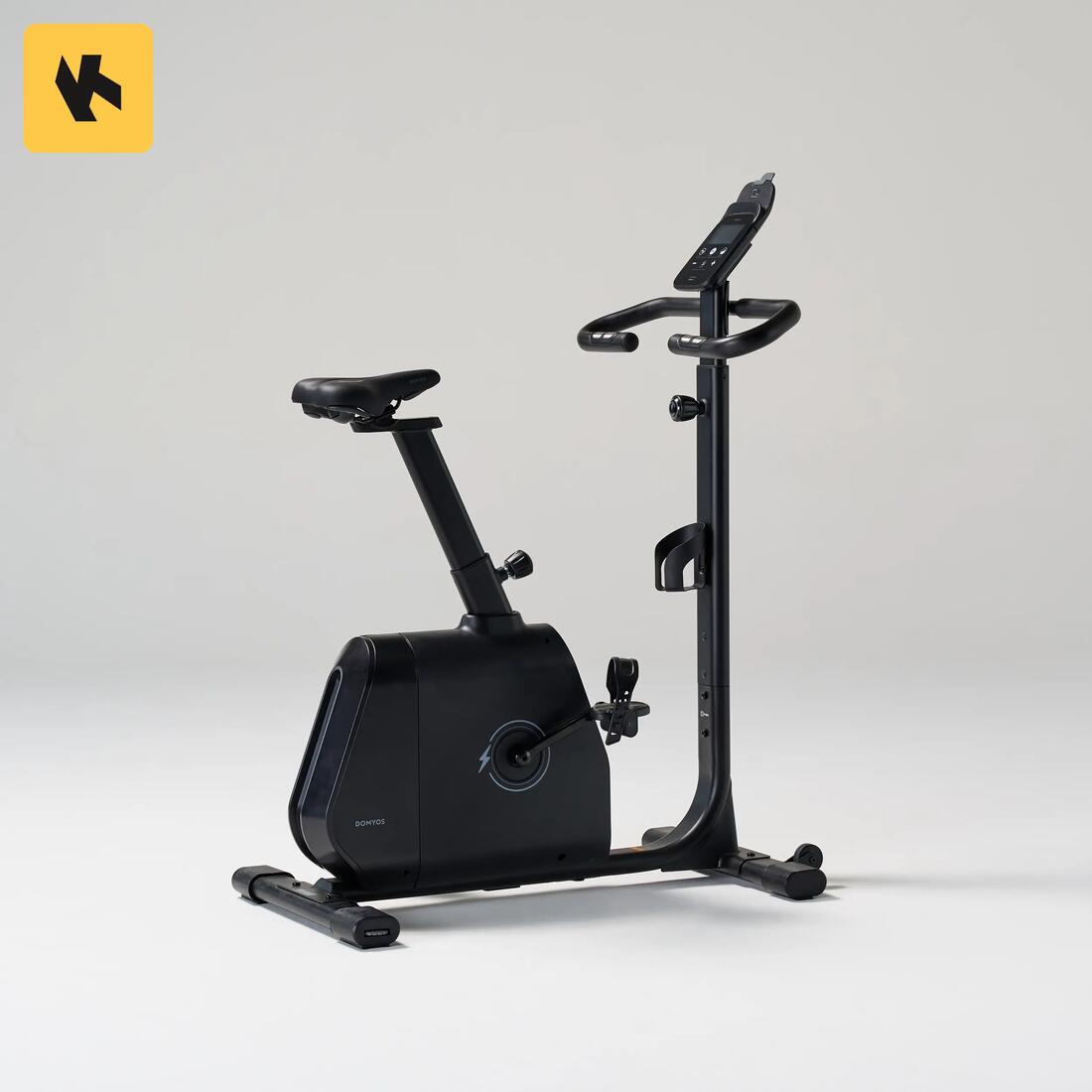 Exercise Bike with Motorised Resistance EB520 B, with Decathlon Warranty