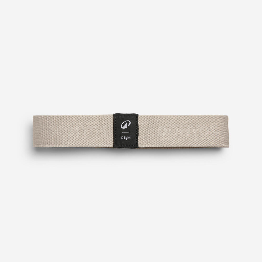 Fitness Extra-Low-Resistance Fabric Glute Band - Beige