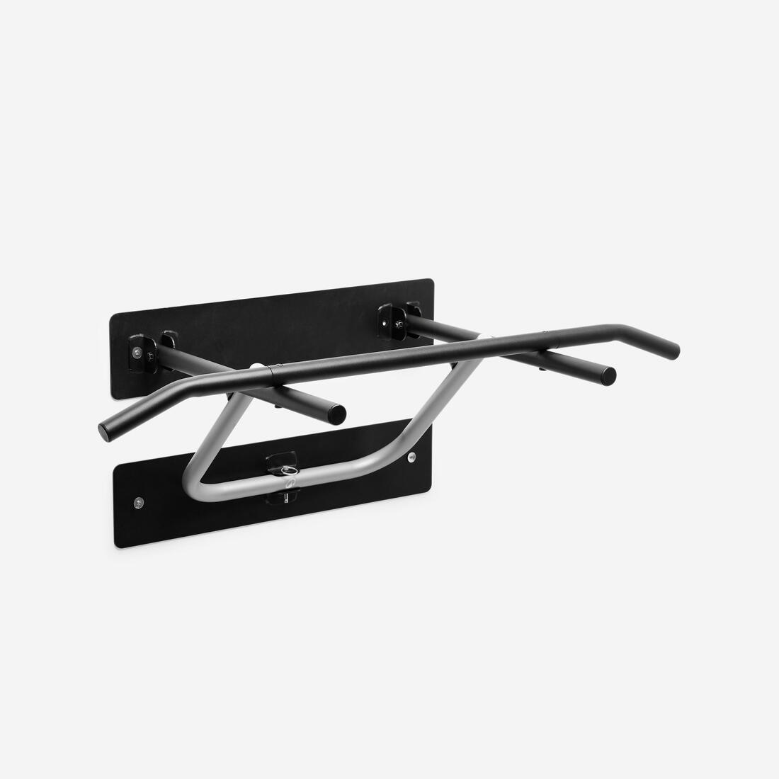 Wall-mounted folding compact pull-up bar 112.5 cm