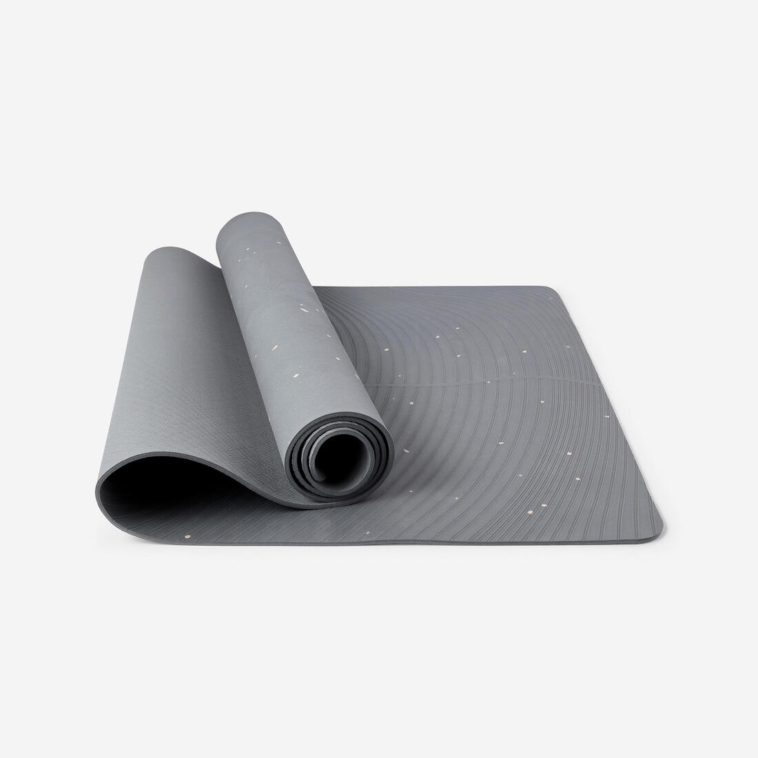 Gentle Yoga Mat XL 200 cm x 75 cm x 5 mm - Grey