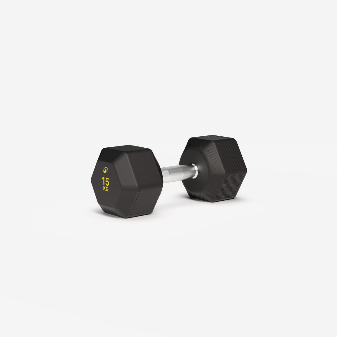Hex Dumbbell Cross Training and Weight Training 15kg, black