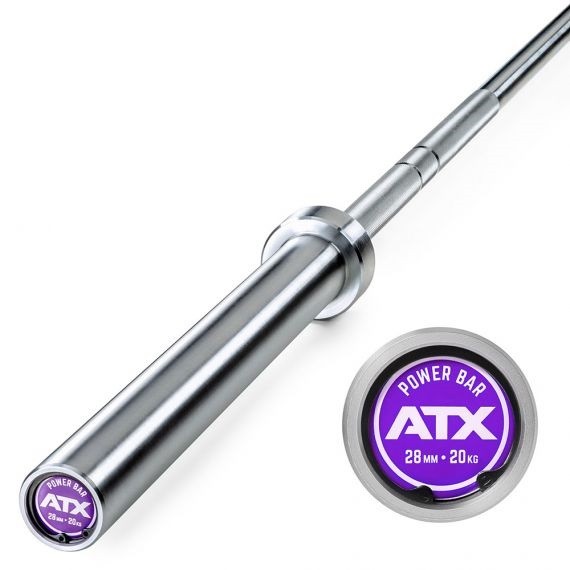 ATX® PRO Power Bearing Bar Lift & Drop Bar Chrome (700kg) 220cm-20Kg