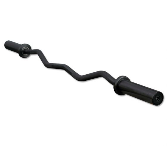 IFS Olympic Ez Curl Bar 120cm , 50mm (Black)