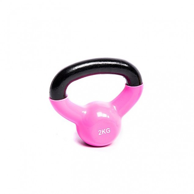 Sidea Kettlebell Vinyl 2kg (Pink)