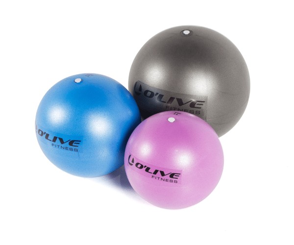O'live Pilates Ball, 22cm (Black)